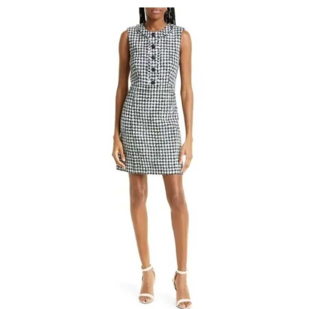 Veronica Beard  Julie Sleeveless Tweed Dress SIZE 4 NWT